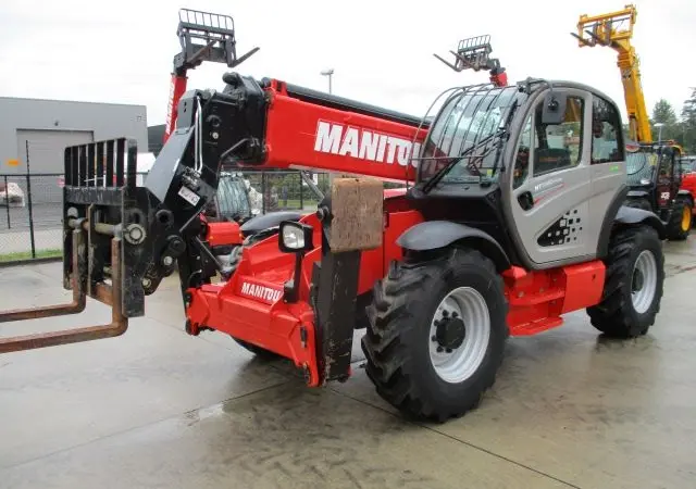 Телескопический погрузчик Manitou MT 1440 Easy - фото № 1