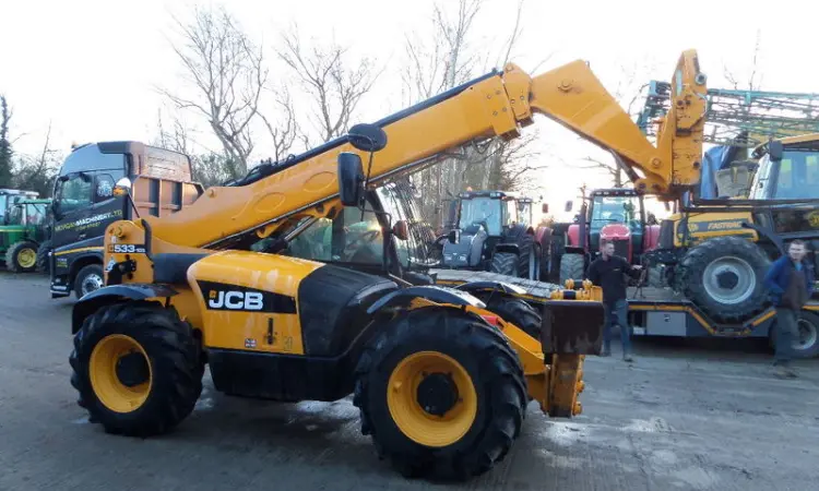 Телескопический погрузчик JCB 533-105 в Киеве - фото № 2