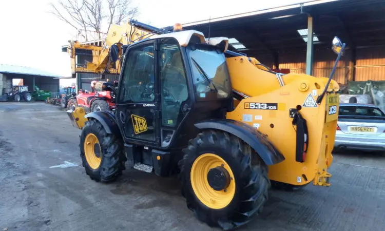 Телескопический погрузчик JCB 533-105 в Киеве - фото № 5