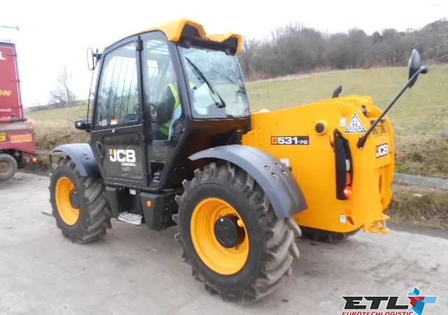 Телескопический погрузчик JCB 531-70. Новый - фото № 6