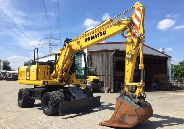 Продажа колесного экскаватора Komatsu PW 140-7 - фото № 1