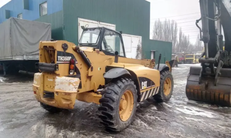 Телескопический погрузчик Caterpillar TH360 - фото № 3