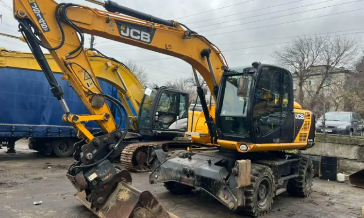 Продам колісний екскаватор JCB JS 145 W - фото № 1