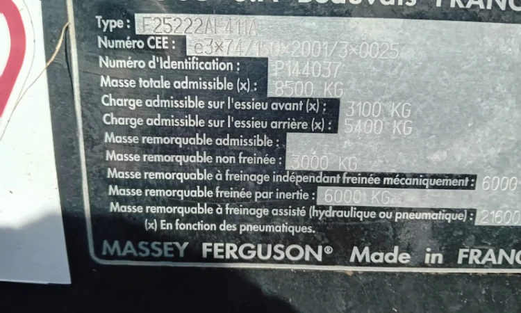 Трактор Massey Ferguson 5465 - фото № 9