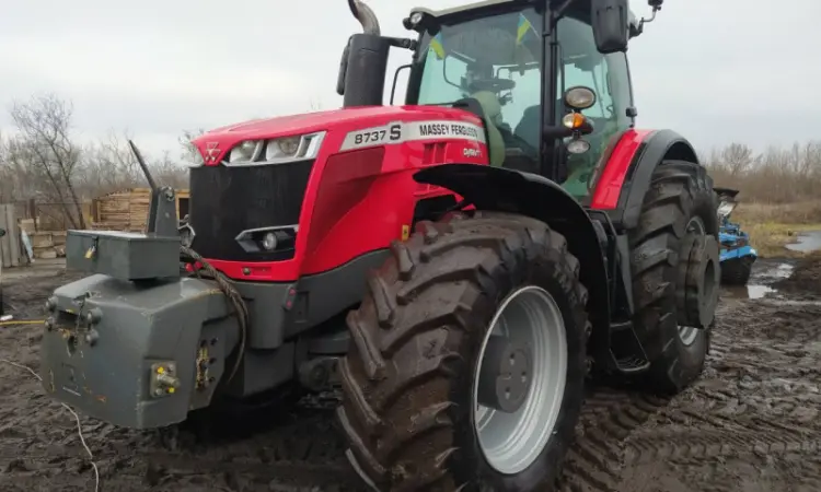 Трактор Massey Ferguson 8737 S - фото № 3