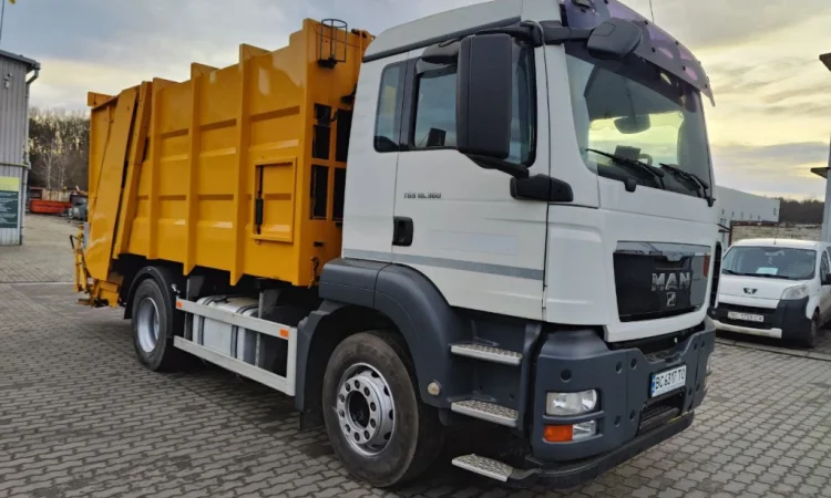 Сміттєвоз MAN TGS 18.360 Бункер SKK 14-16m3 В наявності є ПДВ - фото № 1