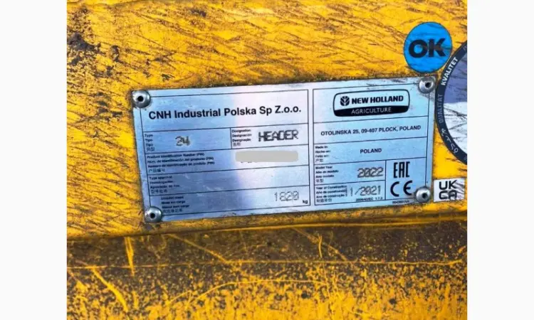 Жатка зернова New Holland Type 24 (7.32 м) - фото № 4