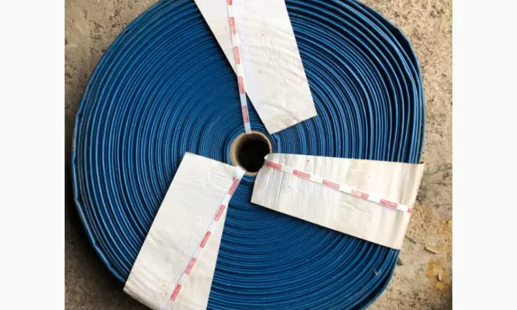 Гнучкий шланг Layflat (Лей флет) Heliflex Monoflat 4"(103mm) 100м - фото № 3