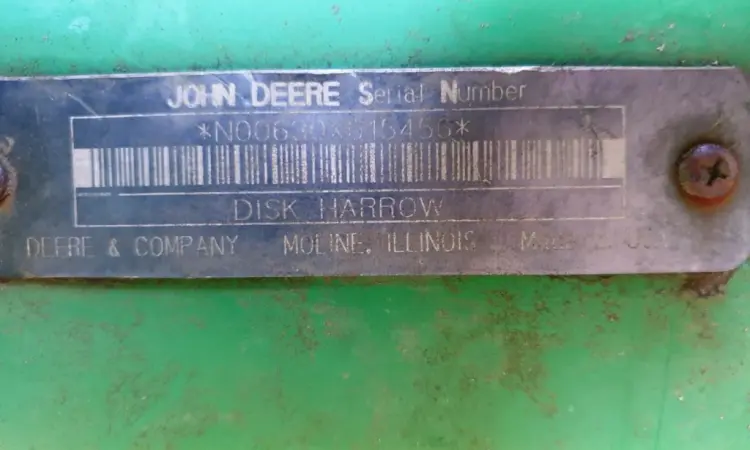 Важка дискова борона John Deere 630 - фото № 8