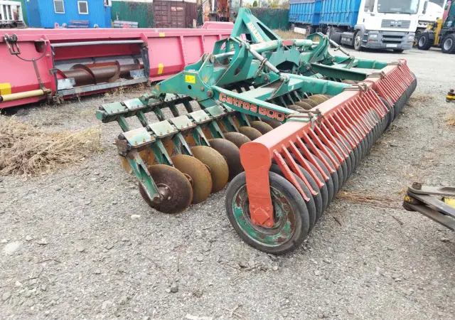 Борона дискова навісна Amazone Catros 6001 - фото № 5