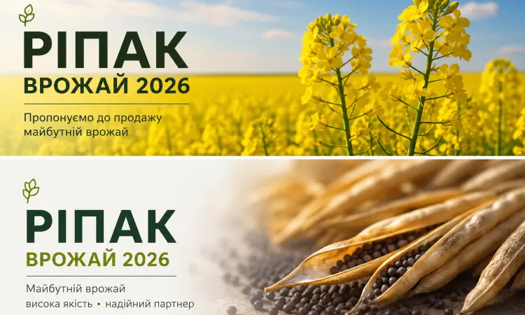 Продаж майбутнього врожаю ріпаку - фото № 1