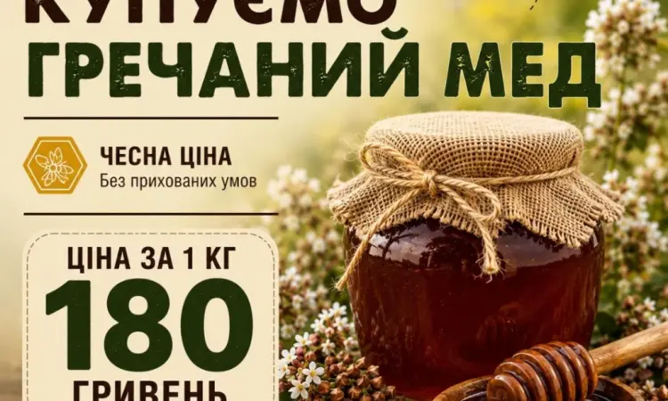 Купуємо гречаний мед - фото № 1