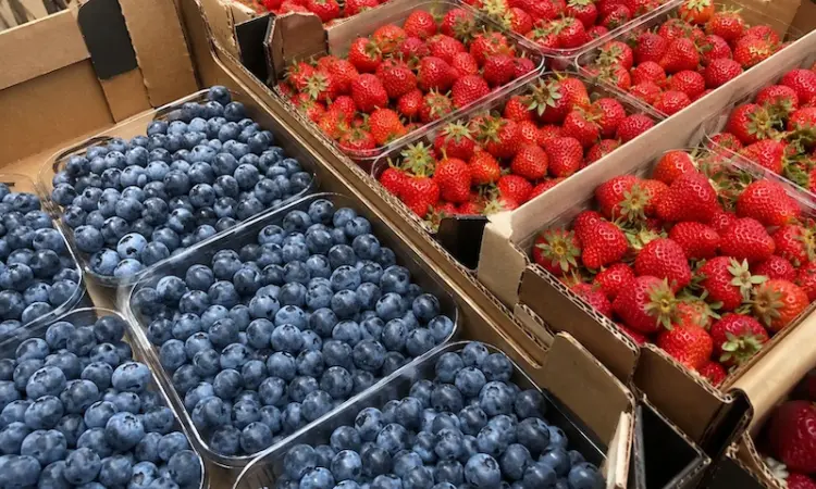 Свіжа полуниця та лохина на продаж - фото № 1