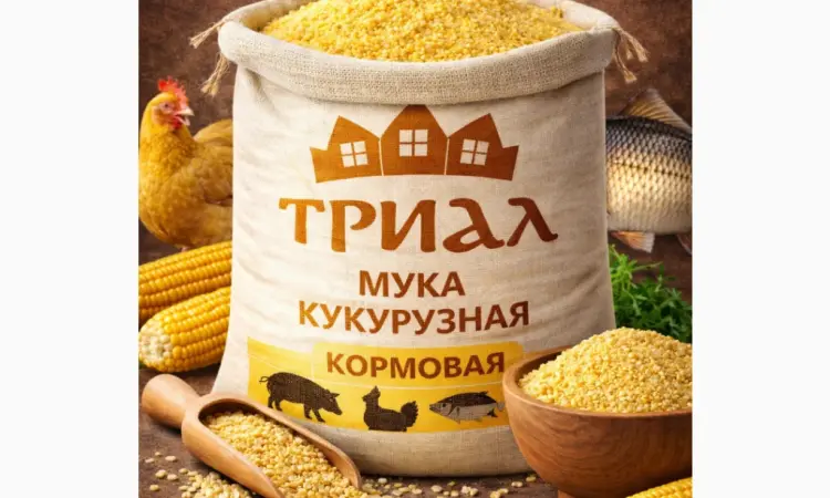 Мука кукурузная кормовая - фото № 1