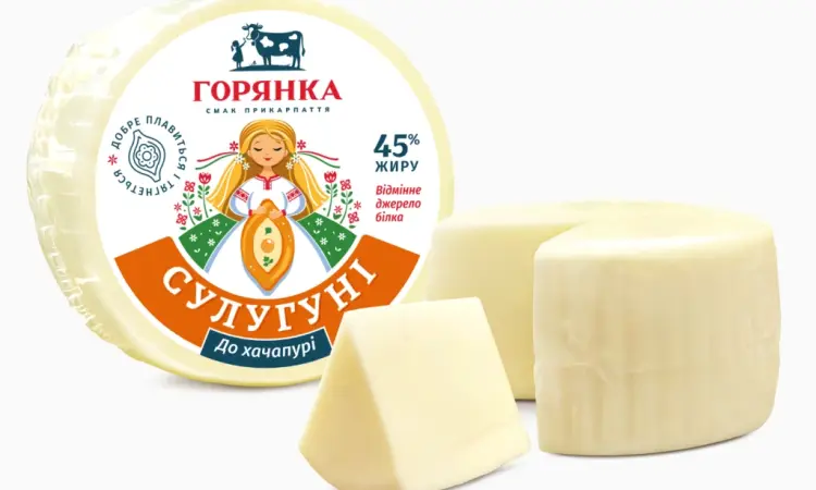 Сир м'який "Моцарела" "Сулугуні" в асортименті ТМ Горянка - фото № 4