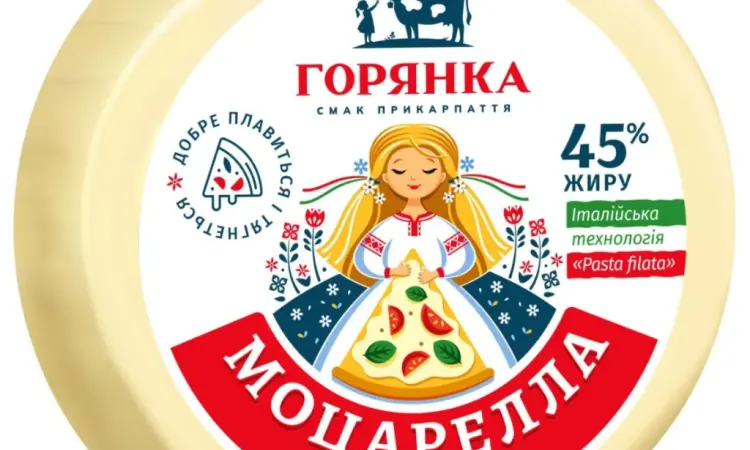 Сир м'який "Моцарела" "Сулугуні" в асортименті ТМ Горянка - фото № 6