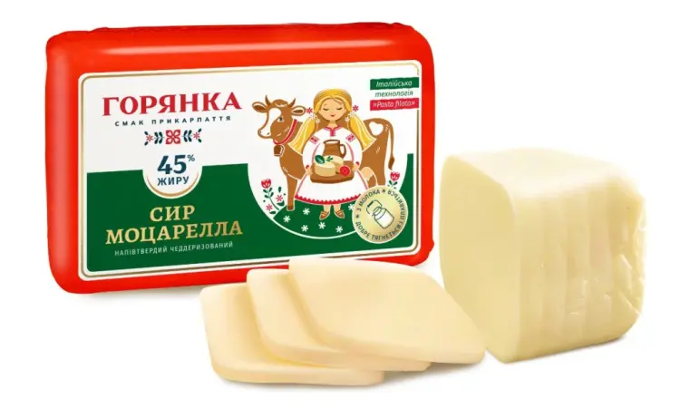 Сир м'який "Моцарела" "Сулугуні" в асортименті ТМ Горянка - фото № 7