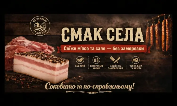 Домашні свині 180–200 кг | Півтуші / туші | Постійні поставки - фото № 1
