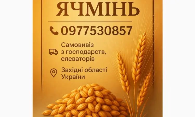 Куплю ячмінь - фото № 1