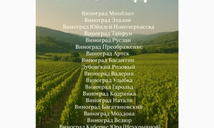 Саджанці винограду тільки найкращі світові сорти. Великий вибір сортів - фото № 4