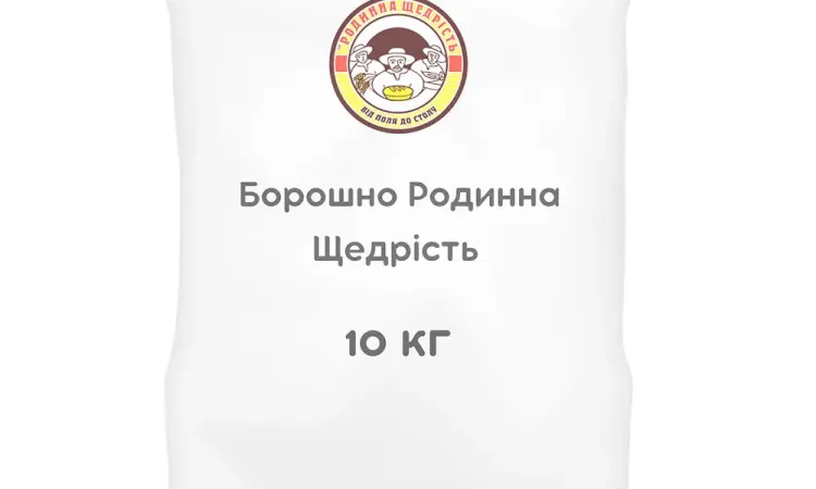 Борошно Родинна Щедрість 10 кг (60шт) - фото № 1