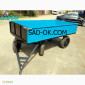 Тракторный Прицеп причіп двухосный Садок. Груз до 3 т. Откидной. Поворотный - фото № 1