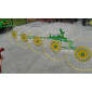 Грабли-ворошилка «Солнышко» 5-ти колесные (Польша) - фото № 4