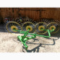Граблі гребка грабарка грабалка ворошилка ворушилка сонечко 4 5 колес Польща - фото № 3