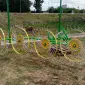 Грабли-ворушилка "Солнышко" на 4 колеса PZ-204 - фото № 11