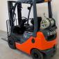 Погрузчик 1.5т. Toyota 02-8FGF15 70 моточасов состояние нового - фото № 7