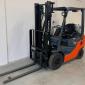 Погрузчик 1.5т. Toyota 02-8FGF15 70 моточасов состояние нового - фото № 8