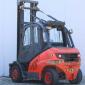 Дизельный погрузчик Linde H40D 2015 года кабина - фото № 5