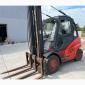 Дизельный погрузчик 4т. Linde H40D 2016 года 4400 мм подъем кабина - фото № 2