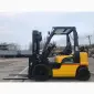 Газ-бензиновый вилочный погрузчик Nissan PL02A20W на 2 тонны - фото № 3