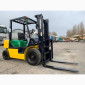 Вилочный бензиновый автопогрузчик Komatsu FG20LC-12 с наработкой всего 1811 моточасов - фото № 2
