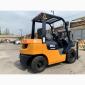 Вилковий дизельний автопогрузчик Toyota, з щоглою вагонного типу - фото № 11