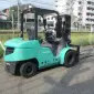 Погрузчик Mitsubishi на 3 тонны на спареных колёсах - фото № 3