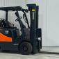 Навантажувач газовий Doosan G15S-5 1.5т. 2012 року 7236 мг вагоннік 2040мм габарит - фото № 2