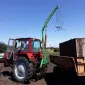 Кран маніпулятор гідравлічний, навантажувач, 1000 кг, для біг-бегів на трактора МТЗ, ЮМЗ - фото № 2