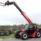 Телескопический погрузчик Manitou MT 732 2005 года + новая резина - фото № 1