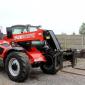 Телескопический погрузчик Manitou MT 732 2005 года + новая резина - фото № 8