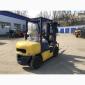 Дизельный погрузчик Komatsu FD25T-14, 2000 г., 3880 м/ч, вагонник - фото № 6