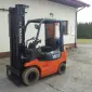 Погрузчик вилочный Toyota 7FGF 15, газ, Идеал, наработка 2509 м/ч, 5.5м.высота подъема - фото № 1