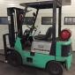 Погрузчик вилочный Mitsubishi FG15, газ, 1.5 т., 3000 мм высота подъема - фото № 1