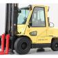 Погрузчик вилочный Hyster H4.50XM, газ, кабина, 4.5т., 2006 г., 1706 м/ч, 4150 мм подъем - фото № 1