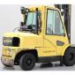 Погрузчик вилочный Hyster H4.50XM, газ, кабина, 4.5т., 2006 г., 1706 м/ч, 4150 мм подъем - фото № 4