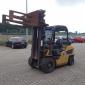 Газовый погрузчик Caterpillar GP 35 N, 2009 г., с киповым захватом - фото № 1