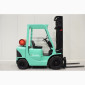 Газовый погрузчик Mitsubishi FG25K, 2002 г., 4240 м/ч, 4м.высота подъема, каретка - фото № 1