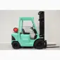 Газовый погрузчик Mitsubishi FG25K, 2002 г., 4240 м/ч, 4м.высота подъема, каретка - фото № 1