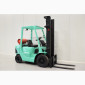 Газовый погрузчик Mitsubishi FG25K, 2002 г., 4240 м/ч, 4м.высота подъема, каретка - фото № 3